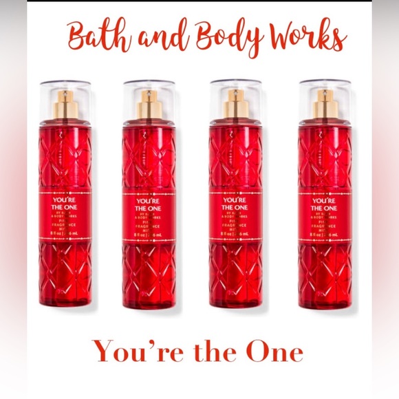 Bath And Body Works You’re The One Fine Fragrance Mist x4 - Picture 1 of 1